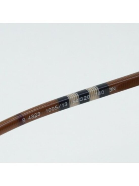 Burberry BE4323 400513 Women Sunglasses Check Brown Square Frame, Brown Lenses main image 8